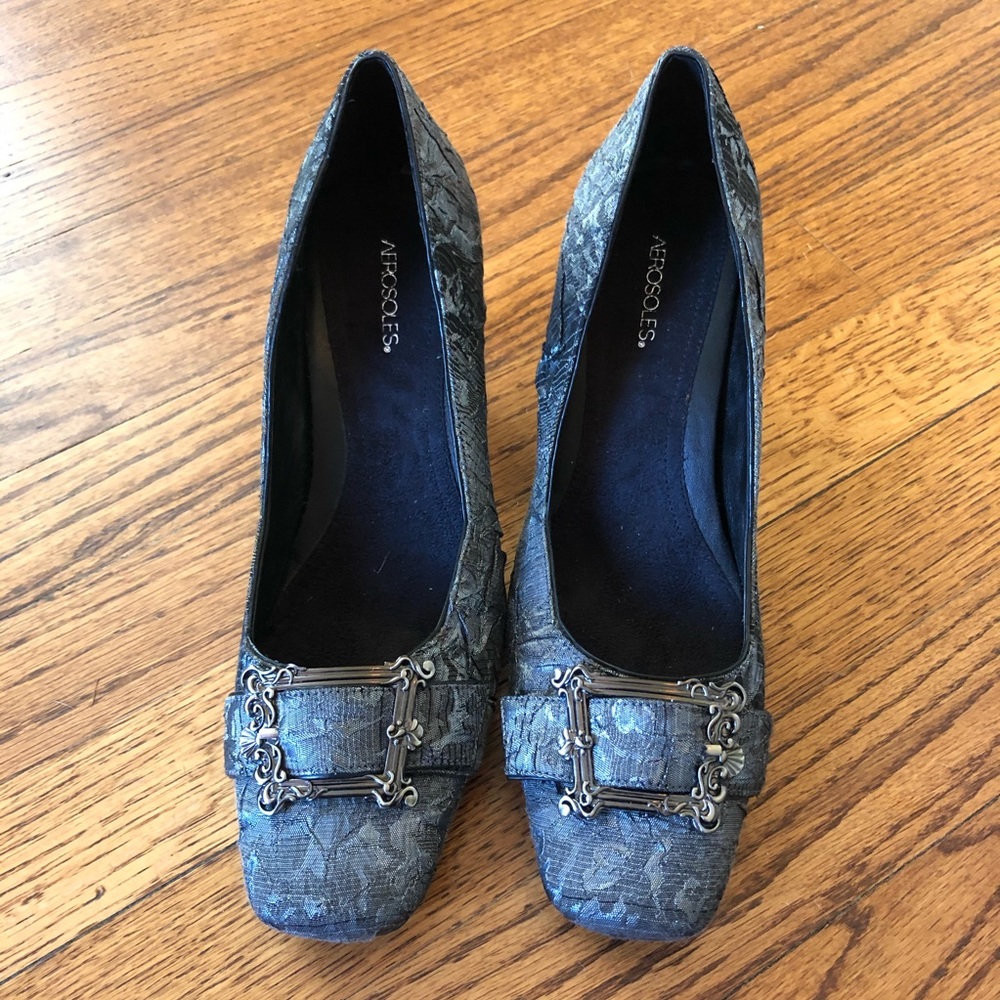 Aerosoles Brocade Covered Heels